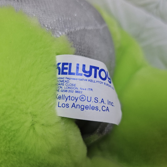 Y2K Kellytoy Large Green Alien Plush Roswell New Mexico Rare Area 51 ET Vintage - Picture 10 of 16